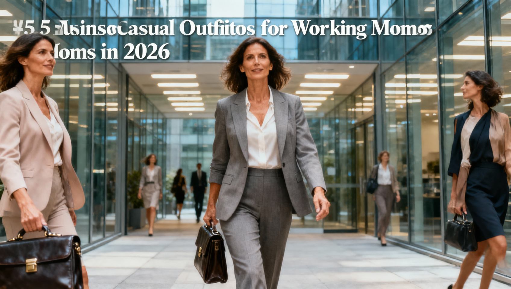 5 Business Casual Outfits for Working Moms in 2026