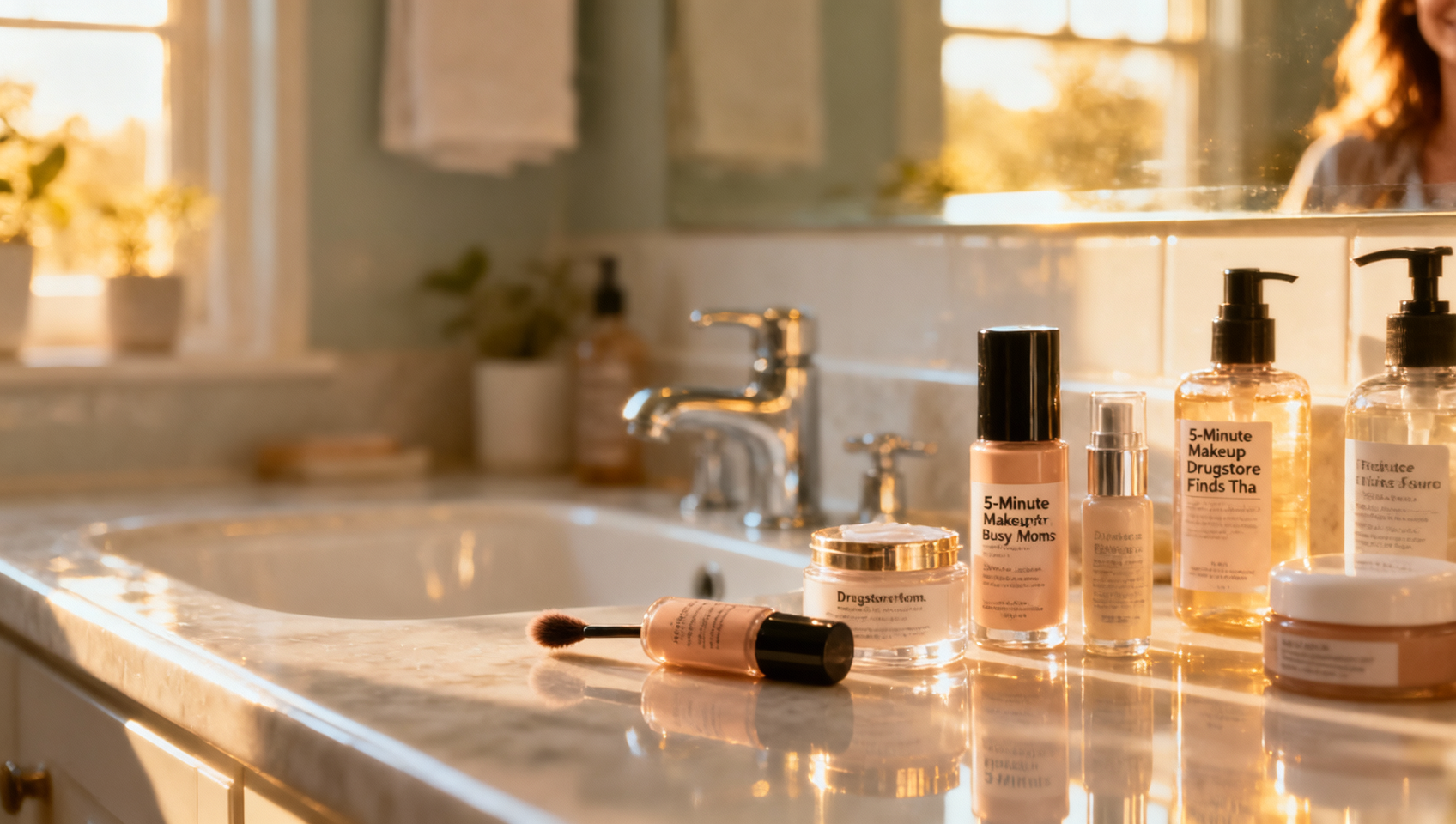 5-Minute Makeup for Busy Moms: Drugstore Finds That Work