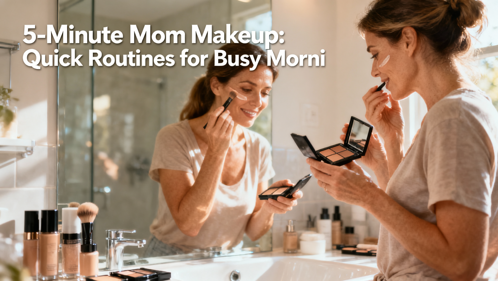 5-Minute Mom Makeup: Quick Routines for Busy Mornings