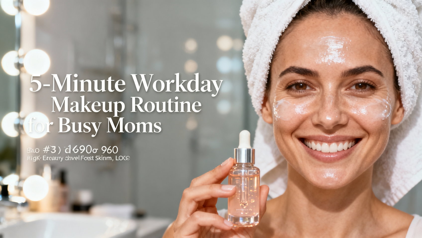 5-Minute Workday Makeup Routine for Busy Moms