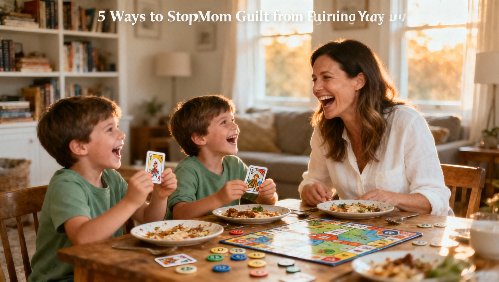 5 Ways to Stop Mom Guilt from Ruining Your Day