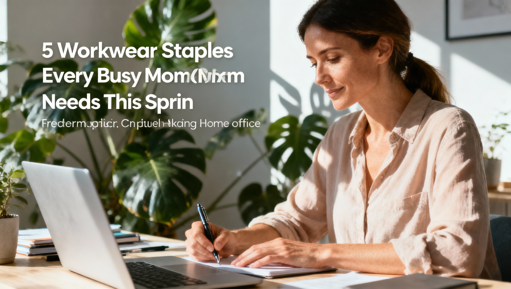 5 Workwear Staples Every Busy Mom Needs This Spring