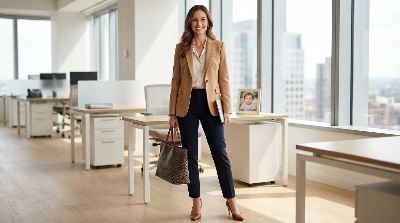 Luxury Workwear for Moms: Elevate Your Office Style