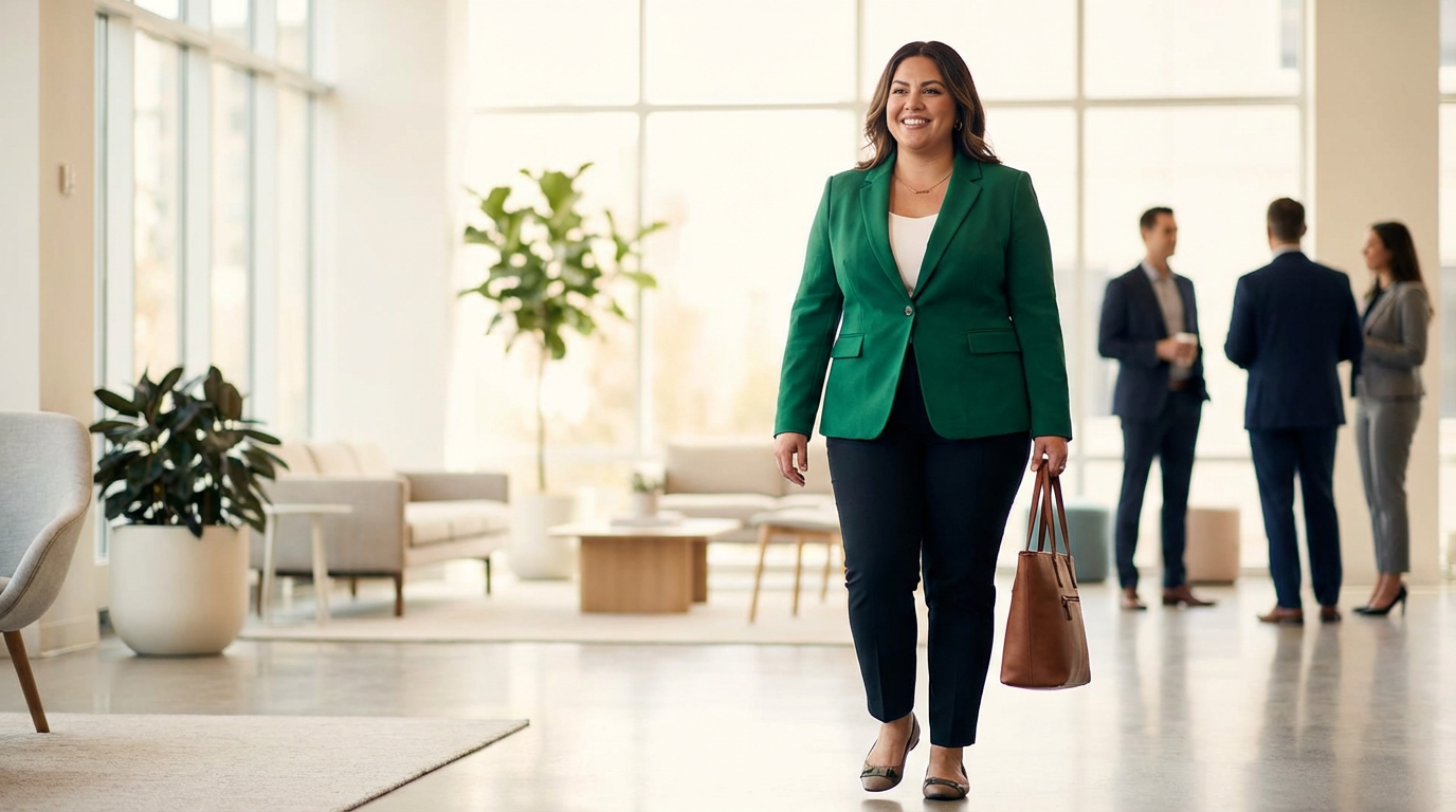 Workwear for Plus-Size Moms: Stylish and Comfortable Options